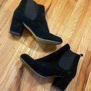 Sole society suede booties
